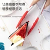 Amazon heat-resistant tongs, silicone food tongs, stainless steel food tongs, high-temperature resistant kitchen tongs, barbecue tongs, roast meat tongs details Picture